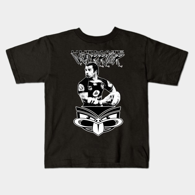 New Zealand Warriors - Stacey Jones - ULTIMATE WARRIROR Kids T-Shirt by OG Ballers